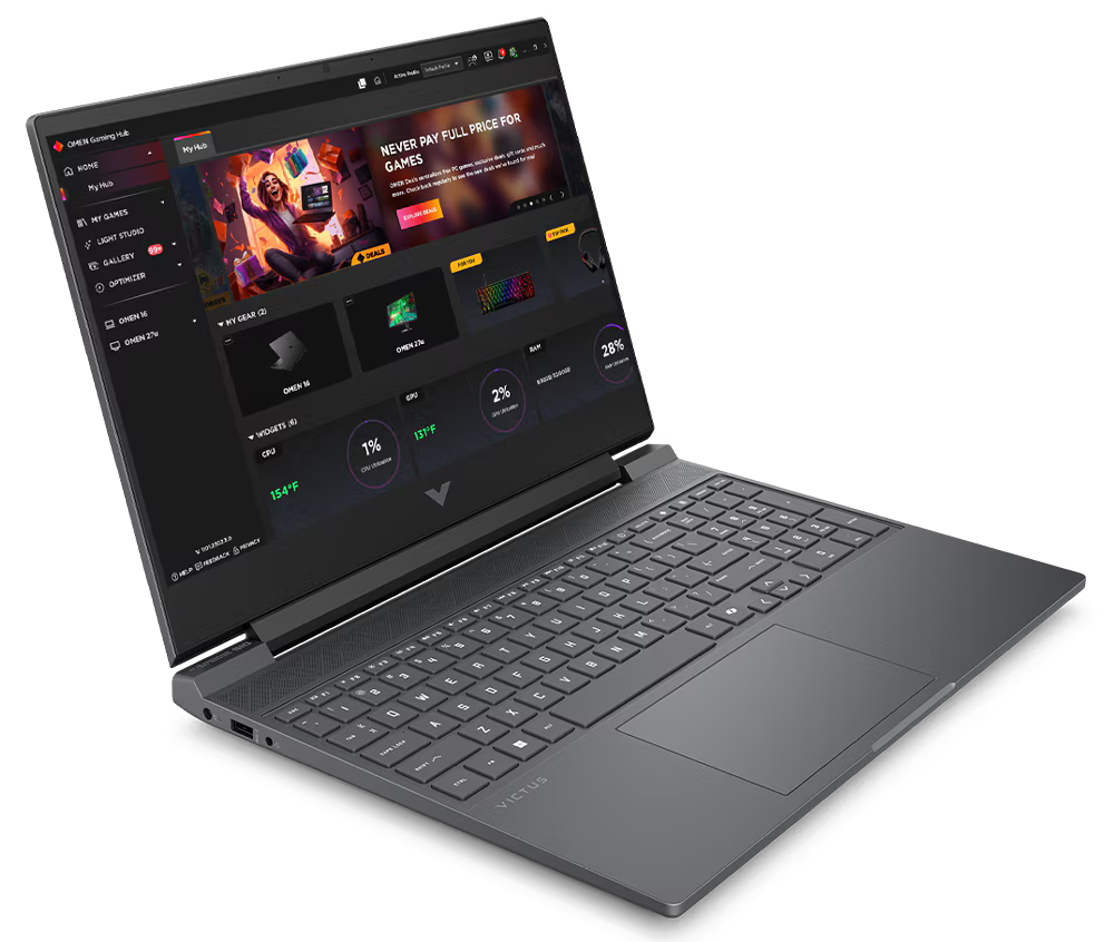 HP Victus Gaming Laptop 15-FB3093DX | AMD Ryzen 7 7445H 16GB DDR5 512GB SSD