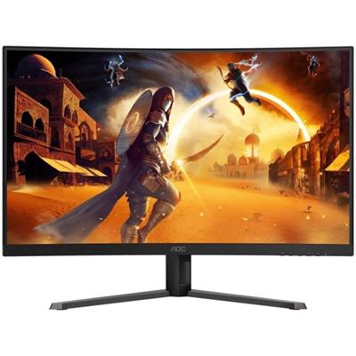 AOC CQ27G4 27" QHD 180Hz Curved Gaming Monitor Fast VA 0.5ms HDR10