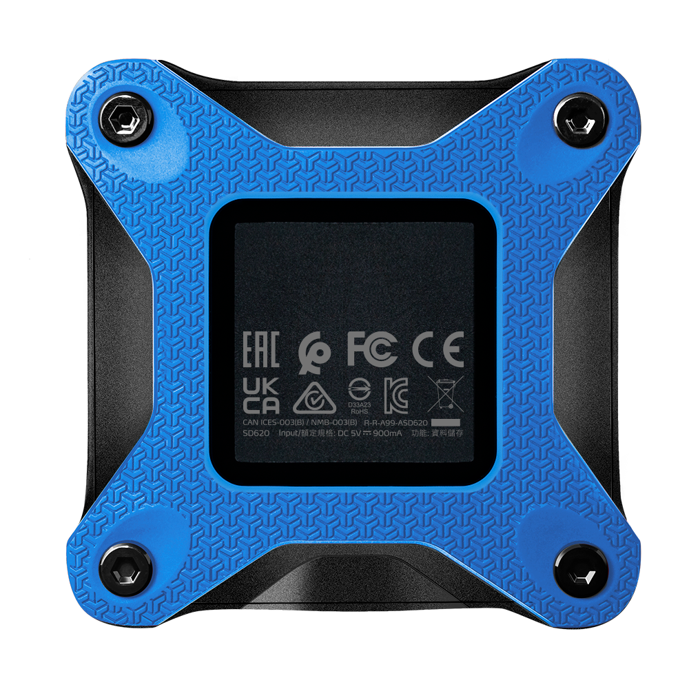 ADATA SD620 1TB External Solid State Drive - 550MB/s, PS5 Compatible, Black