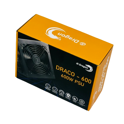 E-Dragon Draco 600 Watts Power Supply