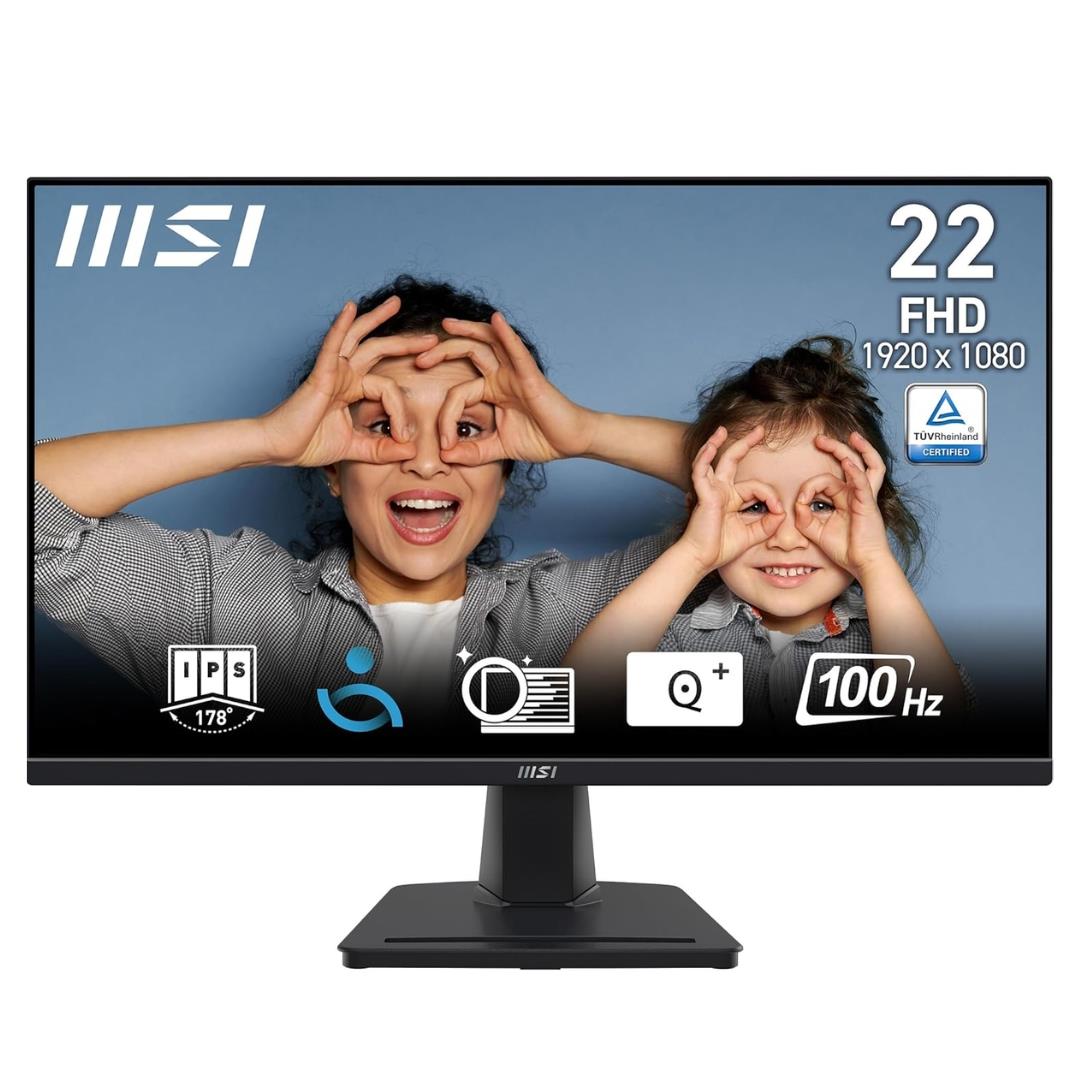 MSI PRO MP225 21.5" FHD IPS 1ms 100Hz EyesErgo Business Monitor